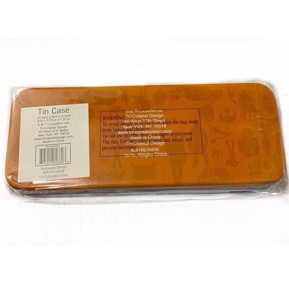 Star Wars Tin Case Storage Box The Force Awakens - Picture 3 of 8